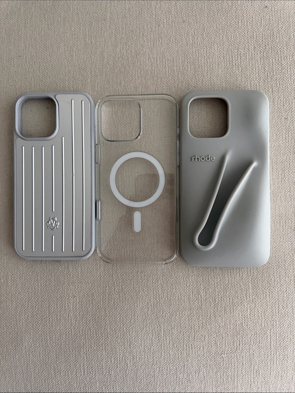 Rhode, RIMOWA iPhone 16 pro max Case  and apple Protective Silicone